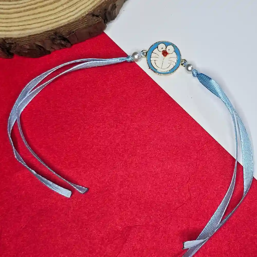 Order Doraemon Metallic Rakhi